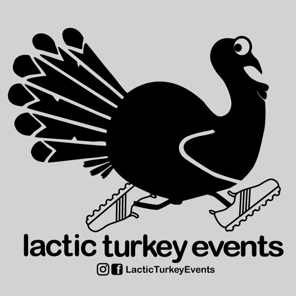Lactic Turkey Events - Black Logo Design Thumbnail