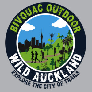 Wild Auckland Logo - Large Print - Mens Standard Crew  Design