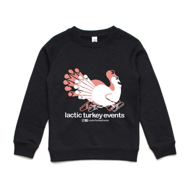 Lactic Turkey Logo - Large Shadow Red/White Thumbnail