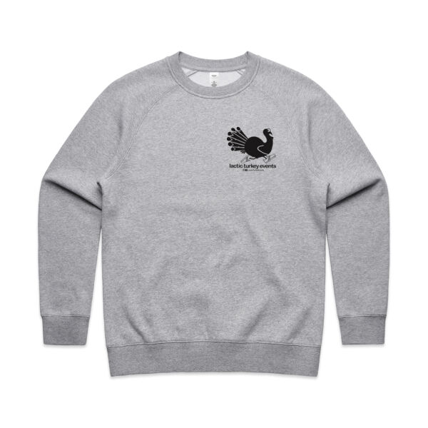 Lactic Turkey Logo - Small Black Print - Womens Supply Crew Thumbnail