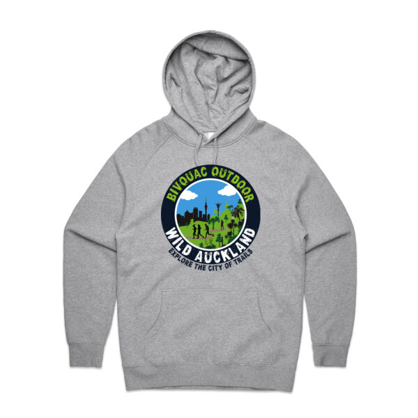 Wild Auckland Logo - Large Print - Mens Supply Hood Thumbnail