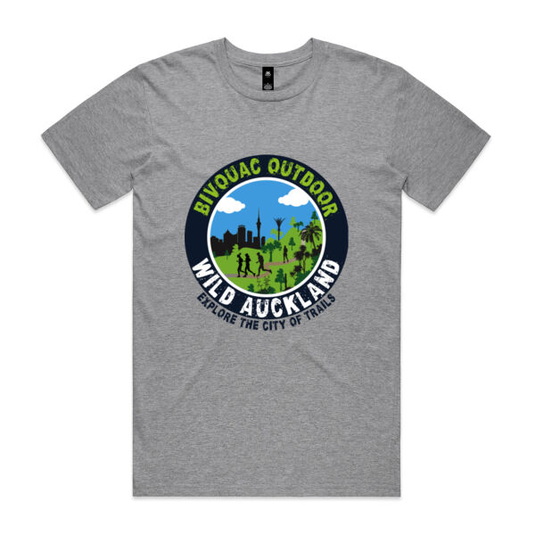 Wild Auckland Logo - Large Print - Mens Staple T shirt Thumbnail
