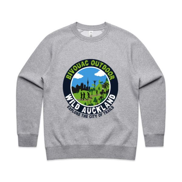 Wild Auckland Logo - Large Print - Womens Supply Crew Thumbnail