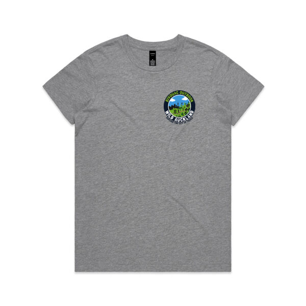 Wild Auckland Logo - Small Print - Womens Maple Tee Thumbnail