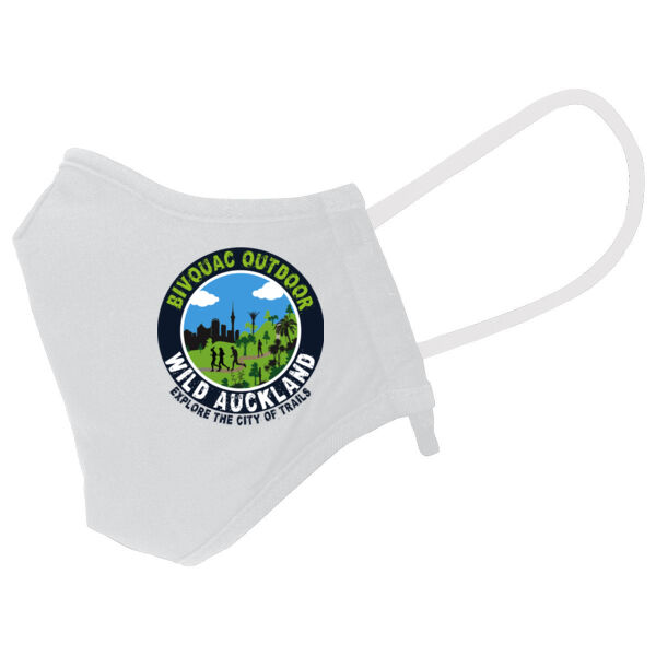 Wild Auckland Logo - Fitted Face Mask Thumbnail