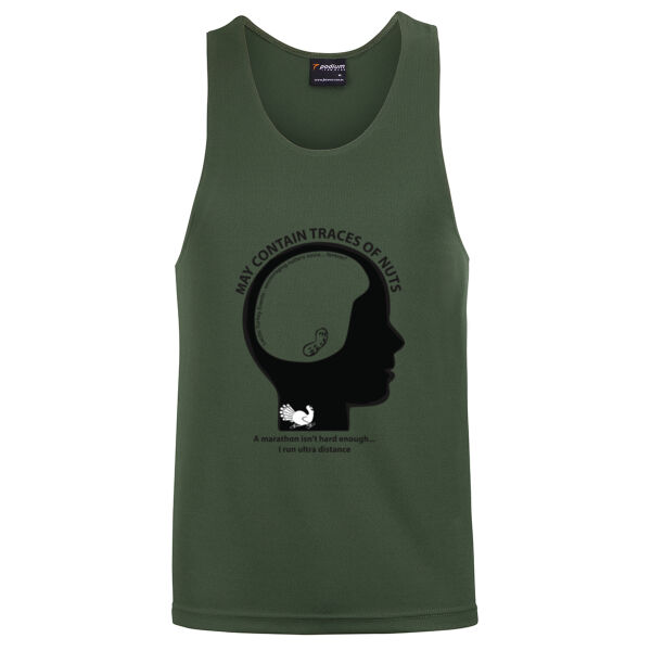 May Contain Traces of Nuts - Ultra Print - Mens Poly Singlet Thumbnail