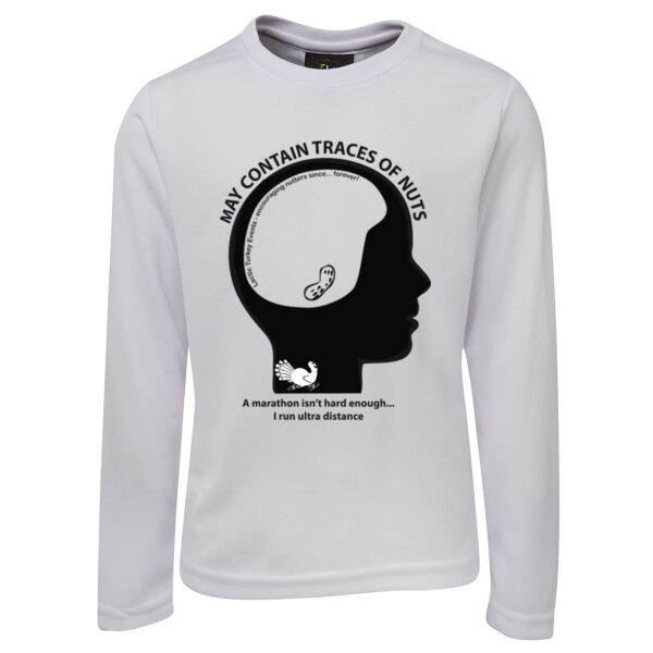 May Contain Traces of Nuts - Ultra Print - Long Sleeve Poly Tee Thumbnail