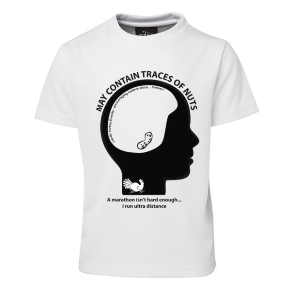 May Contain Traces of Nuts - Ultra Print - Kids Poly Tee Thumbnail